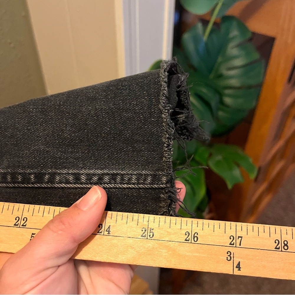 Everlane the cheeky bootcut jeans crop 26 Dark Wash Denim - Picture 7 of 9